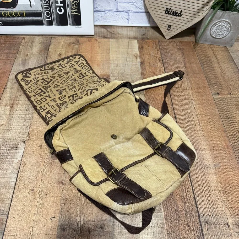 Fossil ATM aggies backpack A&M **has flaws** rare hard to find